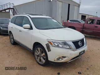 2013 Nissan Pathfinder SL with VIN 5N1AR2MN5DC668453, listed as a IAAI auction lot 41616759 with 188,915 mi miles and . Bid and sale history available at DreamBid. Image 1.