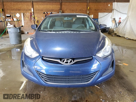 2015 Hyundai Elantra SE with VIN 5NPDH4AE3FH602804, listed as a Copart auction lot 62025025 with 230,419 mi miles and Clean title. Bid and sale history available at DreamBid. Image 5.