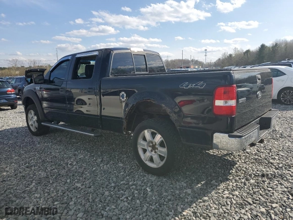 2008 Ford F-150 XLT with VIN 1FTPW14548FA34279, listed as a Copart auction lot 54297555 with 155,119 mi miles and Clean Title. Bid and sale history available at carsss.com. Image 2.