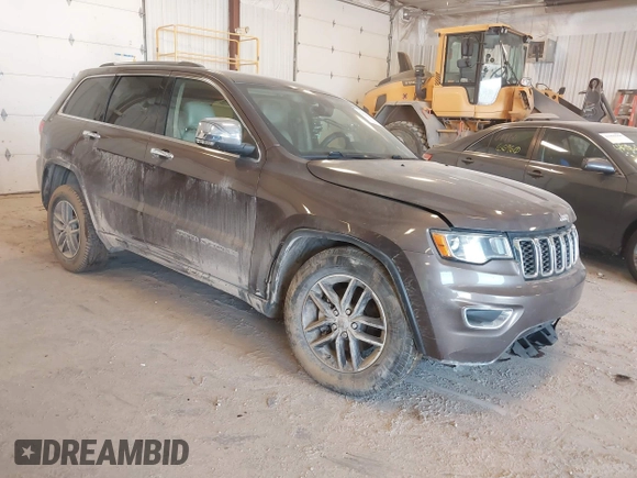 2018 Jeep Grand Cherokee Limited with VIN 1C4RJFBG9JC268479, listed as a IAAI auction lot 42032948 with 106,077 mi miles and . Bid and sale history available at DreamBid. Image 1.