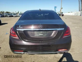 2018 Mercedes-Benz S 560 with VIN WDDUG8DB2JA369175, listed as a Copart auction lot 50404675 with 50,311 mi miles and Salvage Title. Bid and sale history available at carsss.com. Image 6.