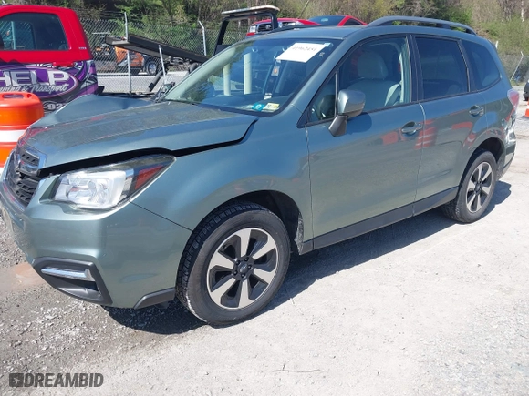 2017 Subaru Forester Premium with VIN JF2SJAGC2HH454972, listed as a IAAI auction lot 41962451 with 34,476 mi miles. Bid and sale history available at carsss.com. Image 19.