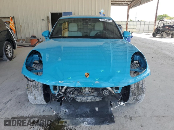 2022 Porsche Macan Turbo with VIN WP1AF2A56NLB31379, listed as a Copart auction lot 56354375 with 28,504 mi miles and Salvage title. Bid and sale history available at DreamBid. Image 5.