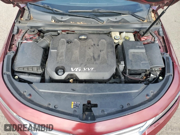 2017 Chevrolet Impala Premier with VIN 1G1145S36HU142203, listed as a Copart auction lot 60892975 with 109,857 mi miles and Clean title. Bid and sale history available at DreamBid. Image 11.