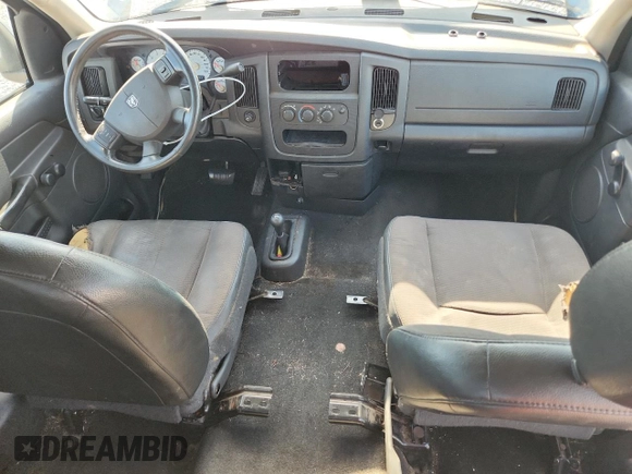2005 Dodge 1500 SLT z VIN 1D7HU18D95J591540, wystawiony jako Copart lot #58260035 z przebiegiem 232 384 mil mil oraz Szkoda całkowita • Salvage title. Historia ofert i sprzedaży dostępna na DreamBid. Obrazek 8.