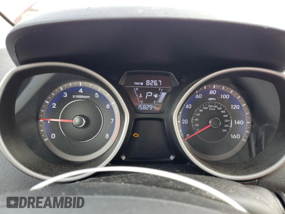 2014 Hyundai Elantra Coupe with VIN KMHDH6AH9EU029459, listed as a Copart auction lot 85429784 with 158,294 mi miles and Clean Title. Bid and sale history available at carsss.com. Image 9.