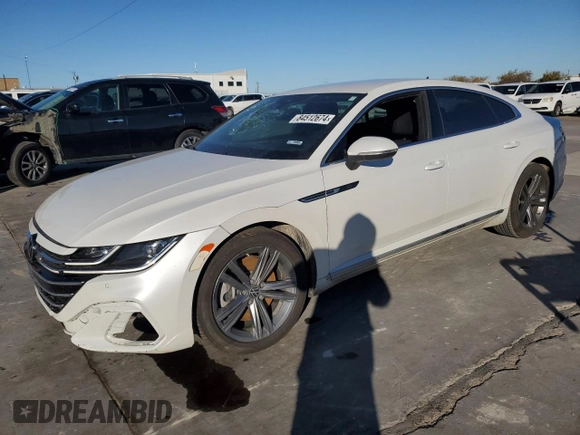 2023 Volkswagen Arteon SEL R-Line с VIN WVWSR7AN8PE011942, выставлен на аукционе Copart как лот 84512674 с пробегом 37 080 миль миль и Чистый • Clean title. История ставок и продаж доступна на DreamBid. Изображение 1.