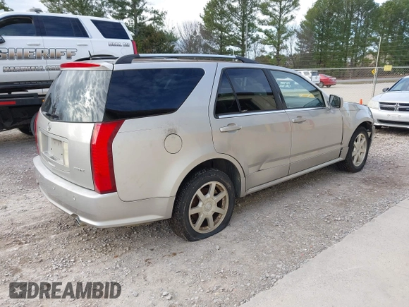 2005 Cadillac SRX with VIN 1GYEE63A250105168, listed as a IAAI auction lot 41539690 with 192,764 mi miles. Bid and sale history available at carsss.com. Image 4.