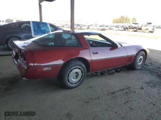 1987 Chevrolet Corvette with VIN 1G1YY2184H5108706, listed as a Copart auction lot 49134335 with 276,603 mi miles and Clean Title. Bid and sale history available at carsss.com. Image 3.