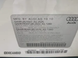 2011 Audi Q5 Premium Plus с VIN WA1DKAFP3BA047228, выставлен на аукционе IAAI как лот 42277254 с пробегом 141 585 миль миль и . История ставок и продаж доступна на DreamBid. Изображение 9.