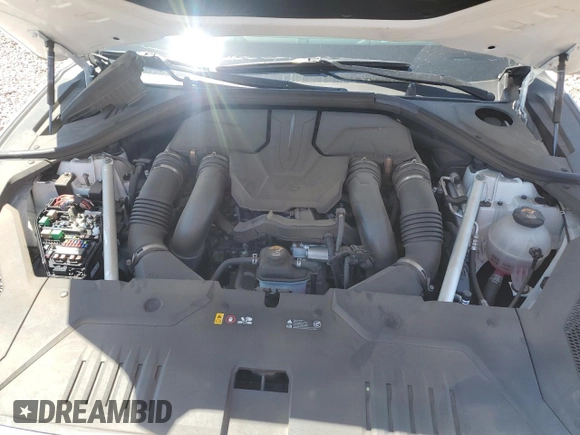 2022 Genesis GV70 Sport with VIN KMUMCDTCXNU038421, listed as a Copart auction lot 73715244 with Not provided miles and Salvage title. Bid and sale history available at DreamBid. Image 11.