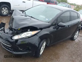 2019 Ford Fiesta SE with VIN 3FADP4EJ3KM165794, listed as a IAAI auction lot 41336199 with 80,653 mi miles. Bid and sale history available at carsss.com. Image 16.