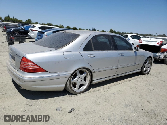 2003 Mercedes-Benz S с VIN WDBNG76J63A326649, выставлен на аукционе Copart как лот 65467225 с пробегом Не указан миль и Чистый • Clean title. История ставок и продаж доступна на DreamBid. Изображение 3.