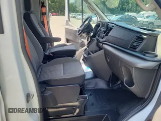2023 Ford Transit Cargo with VIN 1FTBR1X87PKC01635, listed as a IAAI auction lot 42832727 with 17,348 mi miles and . Bid and sale history available at DreamBid. Image 33.