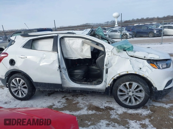 2018 Buick Encore Preferred with VIN KL4CJESB5JB605931, listed as a IAAI auction lot 41612363 with 110,843 mi miles. Bid and sale history available at carsss.com. Image 14.