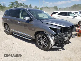 2018 Infiniti QX60 with VIN 5N1DL0MN4JC531308, listed as a Copart auction lot 52232365 with 81,217 mi miles and Salvage Title. Bid and sale history available at carsss.com. Image 4.