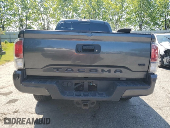 2020 Toyota Tacoma SR5 with VIN 3TMDZ5BN9LM097228, listed as a Copart auction lot 58164425 with Not provided miles and Salvage title. Bid and sale history available at DreamBid. Image 6.