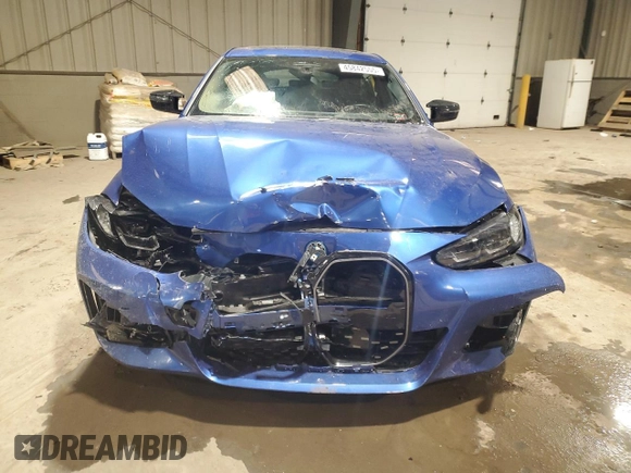 2024 BMW i4 M50 z VIN WBY33AW09RFR93637, wystawiony jako Copart lot #45842555 z przebiegiem 7 691 mil mil oraz Szkoda całkowita • Salvage title. Historia ofert i sprzedaży dostępna na DreamBid. Obrazek 5.