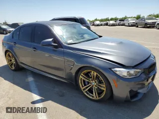 2015 BMW M3 with VIN WBS3C9C57FP806264, listed as a Copart auction lot 49001273 with 68,640 mi miles. Bid and sale history available at carsss.com. Image 4.