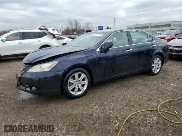 2007 Lexus ES 330 with VIN JTHBJ46G072122677, listed as a Copart auction lot 51178345 with 125,654 mi miles and Salvage Title. Bid and sale history available at DreamBid. Image 1.