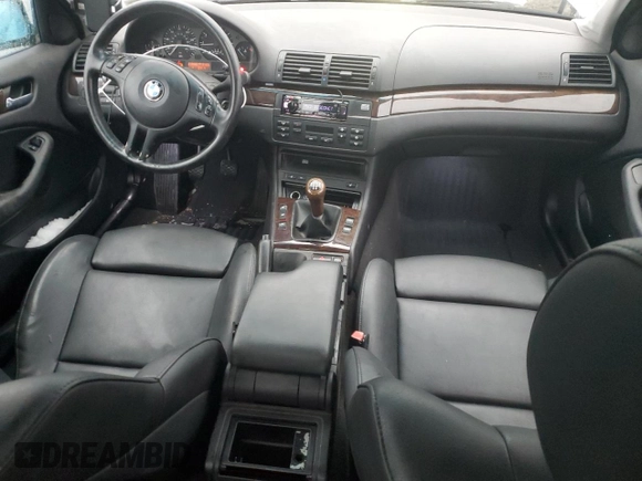 2004 BMW 3 Series 325i with VIN WBAET37464NH04736, listed as a Copart auction lot 44700895 with 219,460 mi miles and Salvage Title. Bid and sale history available at carsss.com. Image 8.