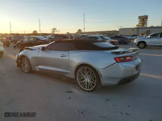 2017 Chevrolet Camaro 1SS with VIN 1G1FF3D77H0166005, listed as a Copart auction lot 83653304 with 0 mi miles and Salvage Title. Bid and sale history available at carsss.com. Image 2.