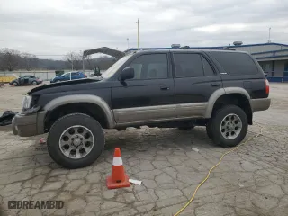 2000 Toyota 4Runner Limited with VIN JT3HN87R9Y0301521, listed as a Copart auction lot 44152905 with 226,077 mi miles and Clean Title. Bid and sale history available at carsss.com. Image 1.