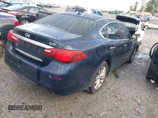 2017 Infiniti Q70 3.7 with VIN JN1BY1AP8HM741443, listed as a IAAI auction lot 41713079 with 138,423 mi miles and . Bid and sale history available at DreamBid. Image 4.