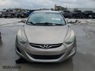 2013 Hyundai Elantra GLS PZEV with VIN 5NPDH4AE6DH344646, listed as a Copart auction lot 45891415 with 139,551 mi miles and Salvage Title. Bid and sale history available at carsss.com. Image 5.