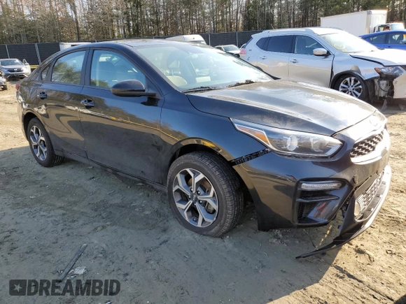 2021 Kia Forte LXS with VIN 3KPF24AD7ME299156, listed as a Copart auction lot 43876425 with 94,707 mi miles and Salvage Title. Bid and sale history available at carsss.com. Image 4.