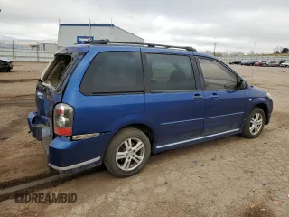 2004 Mazda MPV ES with VIN JM3LW28J940519890, listed as a Copart auction lot 51240135 with 245,643 mi miles and Salvage Title. Bid and sale history available at carsss.com. Image 3.