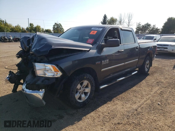 2015 Ram 1500 ST with VIN 1C6RR7ST0FS615620, listed as a Copart auction lot 70307364 with 214,858 mi miles and Salvage title. Bid and sale history available at DreamBid. Image 1.