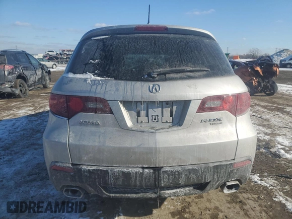 2010 Acura RDX with VIN 5J8TB2H20AA004684, listed as a Copart auction lot 41835145 with 0 mi miles and Salvage Title. Bid and sale history available at carsss.com. Image 6.