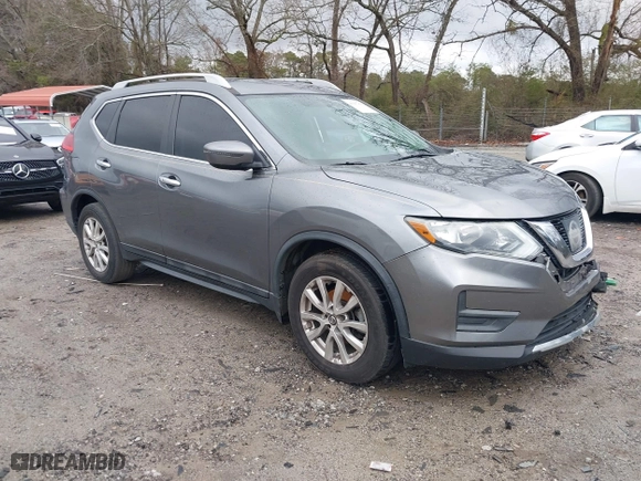 2017 Nissan Rogue SL with VIN 5N1AT2MT7HC863864, listed as a IAAI auction lot 41257835 with 167,597 mi miles. Bid and sale history available at carsss.com. Image 1.