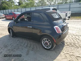 2012 FIAT 500 Pop with VIN 3C3CFFDR0CT340400, listed as a Copart auction lot 48891225 with 59,038 mi miles and Salvage title. Bid and sale history available at DreamBid. Image 2.