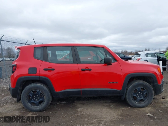 2018 Jeep Renegade Sport with VIN ZACCJBAHXJPH26826, listed as a IAAI auction lot 41784702 with 65,621 mi miles and . Bid and sale history available at DreamBid. Image 13.