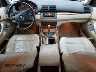 2002 BMW X5 3.0i with VIN 5UXFA53572LP44156, listed as a Copart auction lot 80611304 with 0 mi miles and Salvage Title. Bid and sale history available at carsss.com. Image 8.