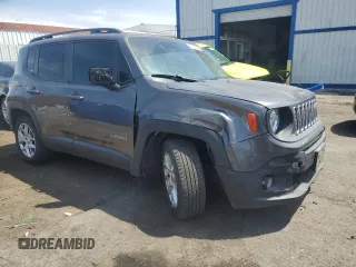 2017 Jeep Renegade Altitude with VIN ZACCJABB2HPE81020, listed as a Copart auction lot 55526015 with 98,205 mi miles and Salvage title. Bid and sale history available at DreamBid. Image 4.