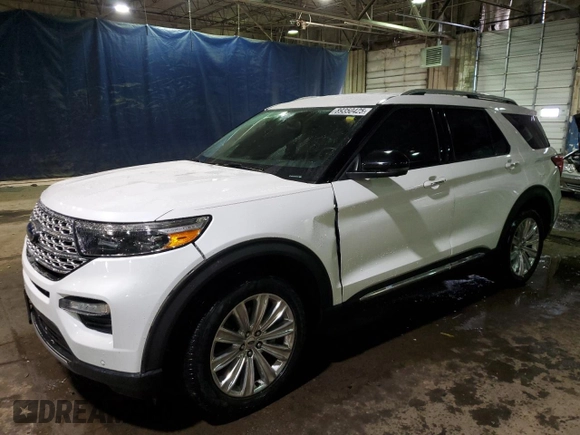 2020 Ford Explorer Limited with VIN 1FMSK7FH4LGB47423, listed as a Copart auction lot 89350425 with 41,381 mi miles and Salvage Title. Bid and sale history available at carsss.com. Image 1.