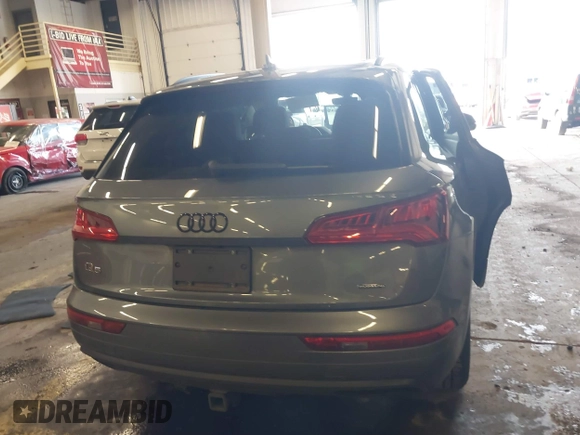 2020 Audi Q5 Premium Plus with VIN WA1BNAFY7L2023291, listed as a IAAI auction lot 41514012 with 61,601 mi miles. Bid and sale history available at carsss.com. Image 16.