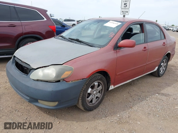 2003 Toyota Corolla CE with VIN 2T1BR32E53C132755, listed as a IAAI auction lot 41936318 with 299,999 mi miles and . Bid and sale history available at DreamBid. Image 2.