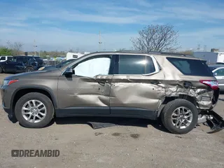 2020 Chevrolet Traverse LT Cloth with VIN 1GNERGKW0LJ127696, listed as a IAAI auction lot 42073805 with 60,075 mi miles and . Bid and sale history available at DreamBid. Image 13.