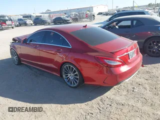 2015 Mercedes-Benz CLS-Class CLS 400 with VIN WDDLJ6HBXFA146319, listed as a IAAI auction lot 40631751 with 41,206 mi miles. Bid and sale history available at carsss.com. Image 3.