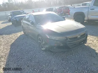 2022 Honda Accord Sedan Sport SE with VIN 1HGCV1F49NA000080, listed as a Copart auction lot 46639555 with 0 mi miles and Salvage Title. Bid and sale history available at carsss.com. Image 10.