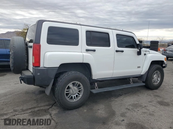 2007 Hummer H3 SUV with VIN 5GTDN13E778210485, listed as a Copart auction lot 82046274 with 119,824 mi miles and Salvage Title. Bid and sale history available at DreamBid. Image 3.