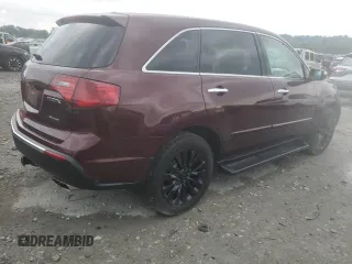 2012 Acura MDX Advance with VIN 2HNYD2H69CH534233, listed as a Copart auction lot 59426515 with 91,902 mi miles and Salvage title. Bid and sale history available at DreamBid. Image 3.