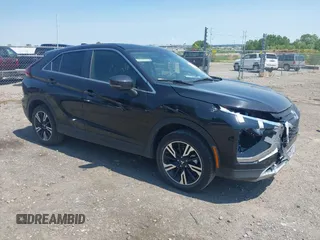 2025 Mitsubishi Eclipse Cross SE with VIN JA4ATWAA1SZ004475, listed as a IAAI auction lot 42580812 with 13,280 mi miles and . Bid and sale history available at DreamBid. Image 1.
