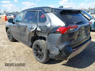 2024 Toyota RAV4 Hybrid XSE with VIN 2T3E6RFVXRW052367, listed as a IAAI auction lot 41350121 with 16,184 mi miles. Bid and sale history available at carsss.com. Image 3.