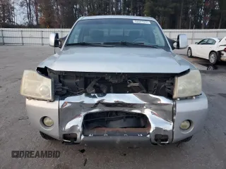 2005 Nissan Titan SE with VIN 1N6BA06B45N539629, listed as a Copart auction lot 82527074 with 154,255 mi miles and Salvage title. Bid and sale history available at DreamBid. Image 5.