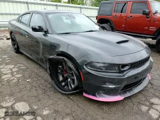 2022 Dodge Charger Scat Pack with VIN 2C3CDXGJ3NH251773, listed as a Copart auction lot 56258464 with 1,364 mi miles and Salvage Title. Bid and sale history available at carsss.com. Image 11.